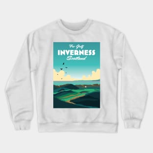 Inverness Scotland Golf Crewneck Sweatshirt